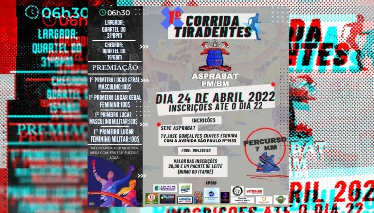 I CORRIDA TIRADENTES ASPRABAT PM/BM
